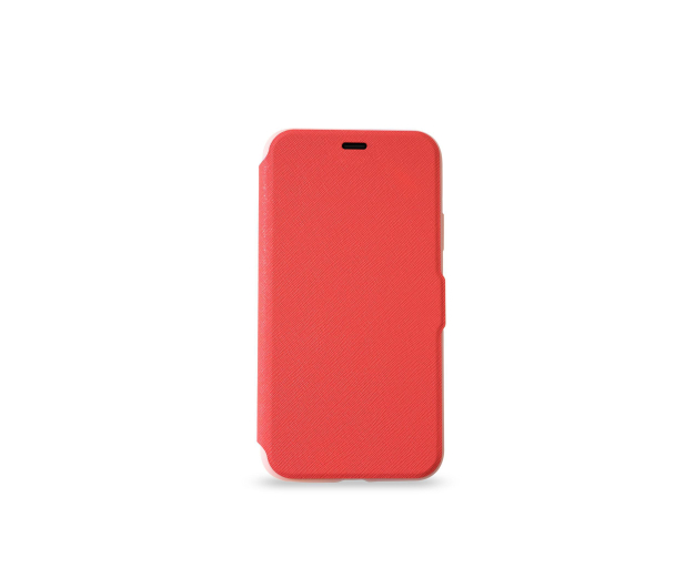 Etui Book Case do iPhone X czerwone - 1388504 - zdjęcie 2